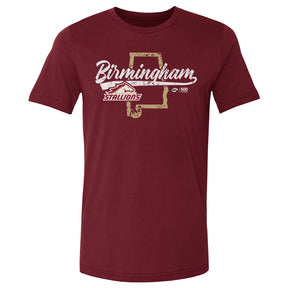 Birmingham Stallions Men's Cotton T-Shirt | 500 LEVEL
