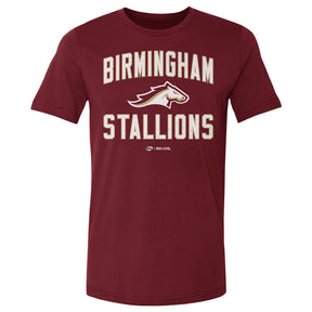 Birmingham Stallions Men's Cotton T-Shirt | 500 LEVEL