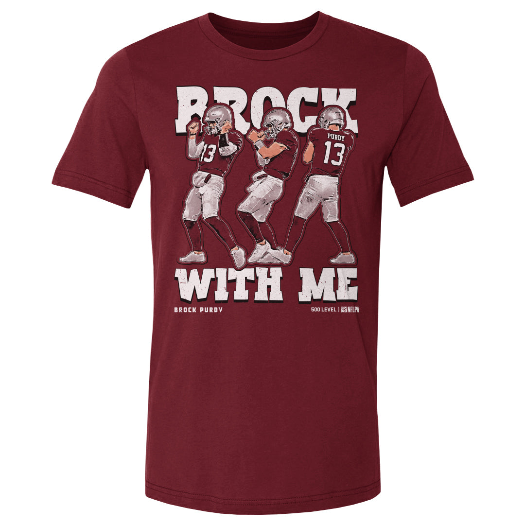 Brock Purdy Men's Cotton T-Shirt | 500 LEVEL