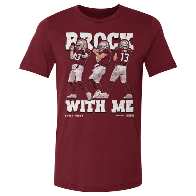 Brock Purdy Men's Cotton T-Shirt | 500 LEVEL