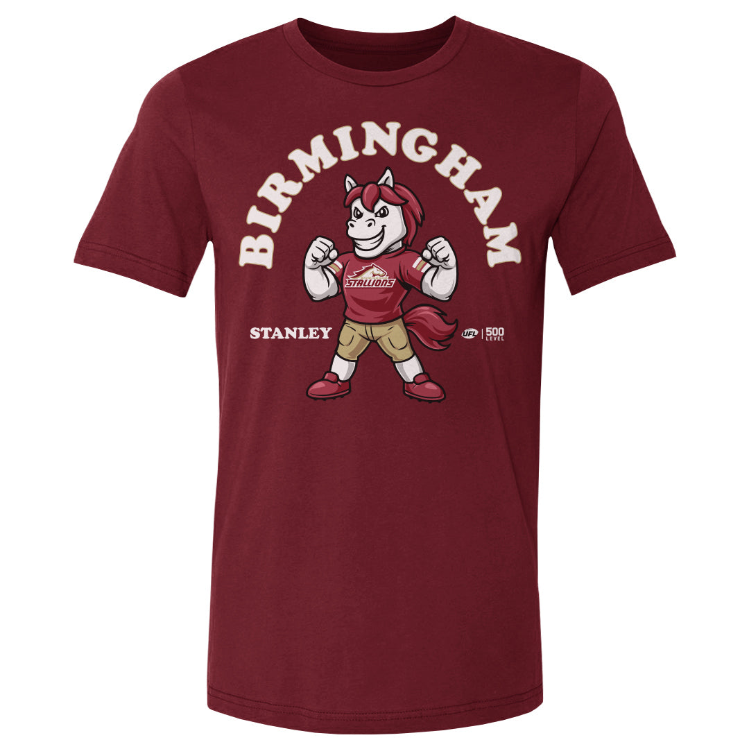 Birmingham Stallions Men's Cotton T-Shirt | 500 LEVEL