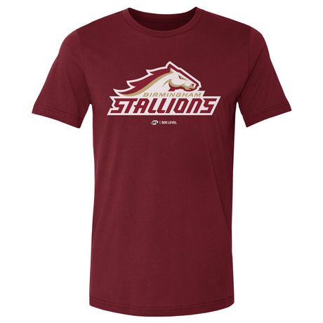 Birmingham Stallions Men's Cotton T-Shirt | 500 LEVEL