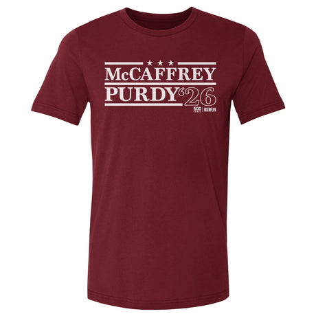 Christian McCaffrey Men's Cotton T-Shirt | 500 LEVEL