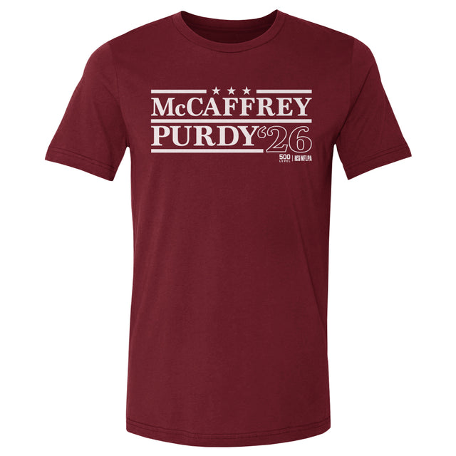 Christian McCaffrey Men's Cotton T-Shirt | 500 LEVEL