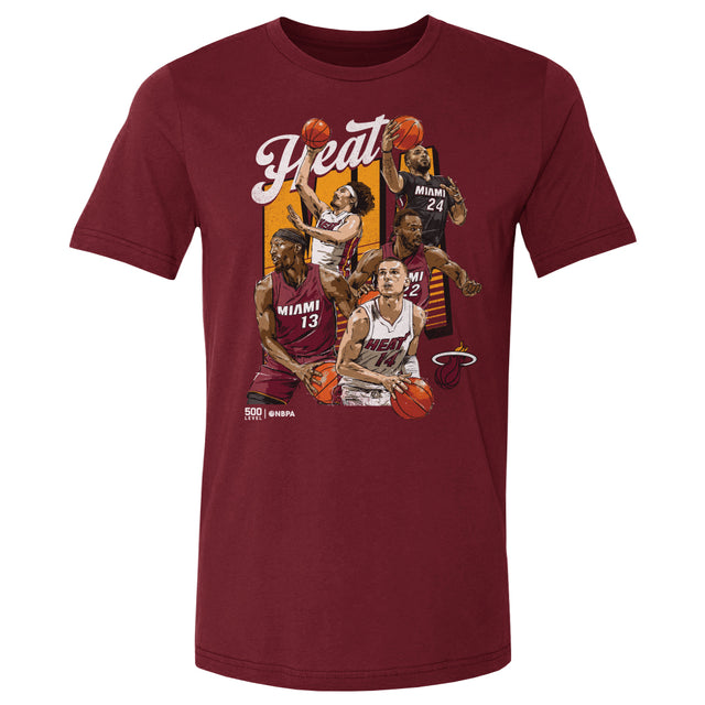 Miami Heat Men's Cotton T-Shirt | 500 LEVEL