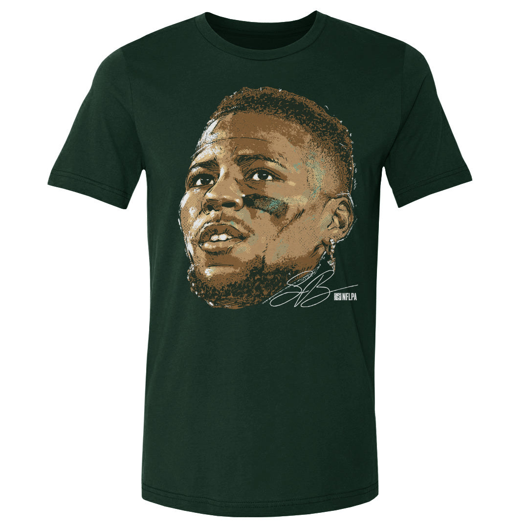 Saquon Barkley Men's Cotton T-Shirt | 500 LEVEL