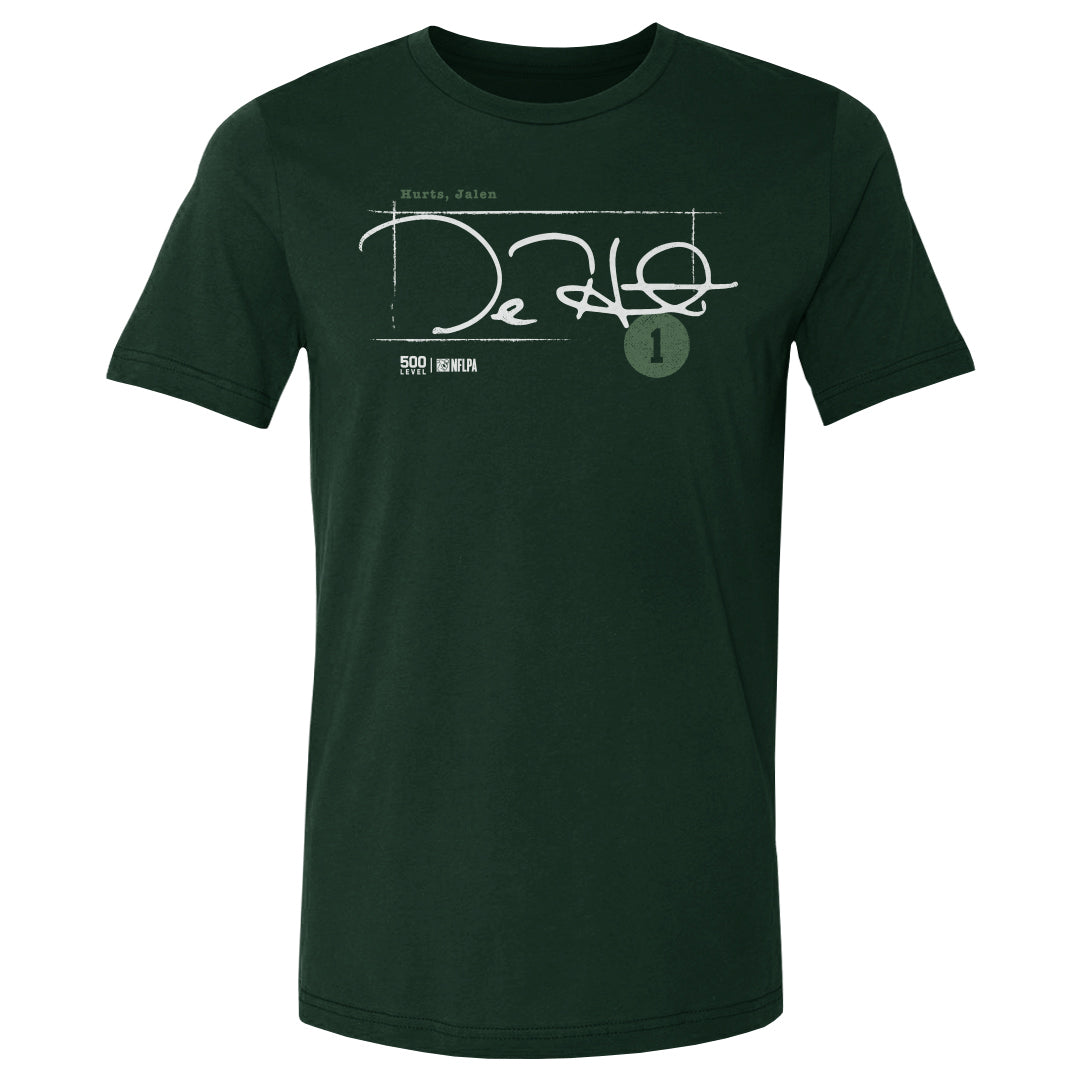 Jalen Hurts Men's Cotton T-Shirt | 500 LEVEL