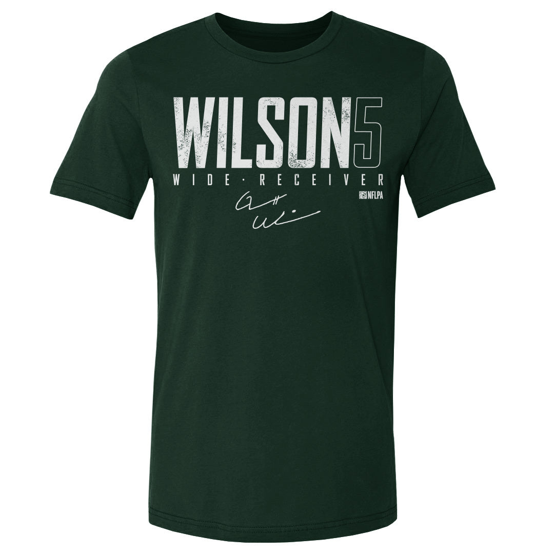 Garrett Wilson Men's Cotton T-Shirt | 500 LEVEL