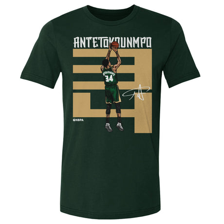 Giannis Antetokounmpo Men's Cotton T-Shirt | 500 LEVEL