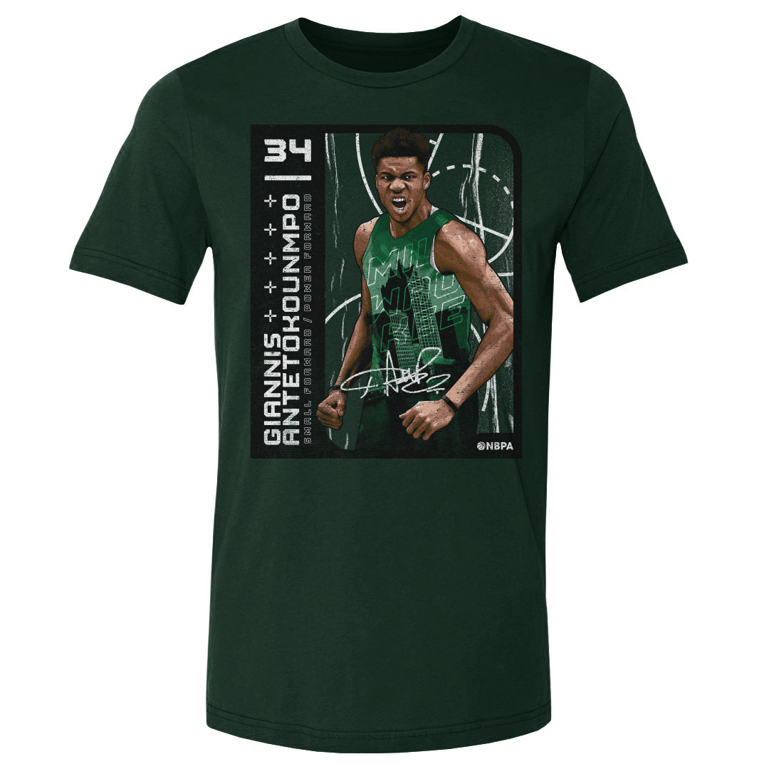 Giannis Antetokounmpo Men's Cotton T-Shirt | 500 LEVEL