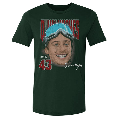 Quinn Hughes Men's Cotton T-Shirt | 500 LEVEL