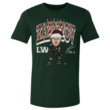 Kirill Kaprizov Men's Cotton T-Shirt | 500 LEVEL