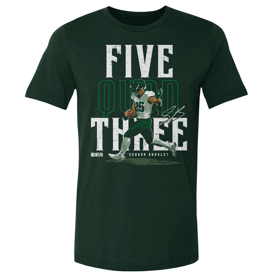 Saquon Barkley Men's Cotton T-Shirt | 500 LEVEL