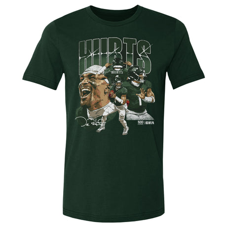 Jalen Hurts Men's Cotton T-Shirt | 500 LEVEL