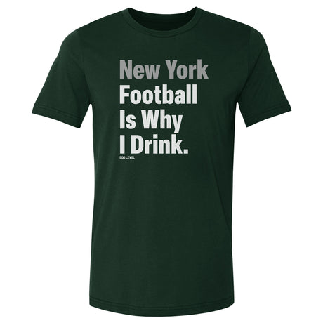 New York Football Men's Cotton T-Shirt | 500 LEVEL