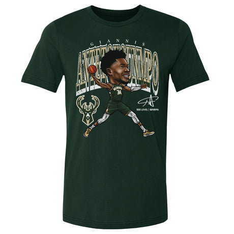 Giannis Antetokounmpo Men's Cotton T-Shirt | 500 LEVEL