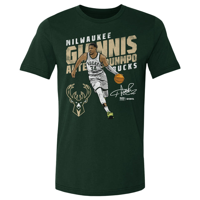 Giannis Antetokounmpo Men's Cotton T-Shirt | 500 LEVEL