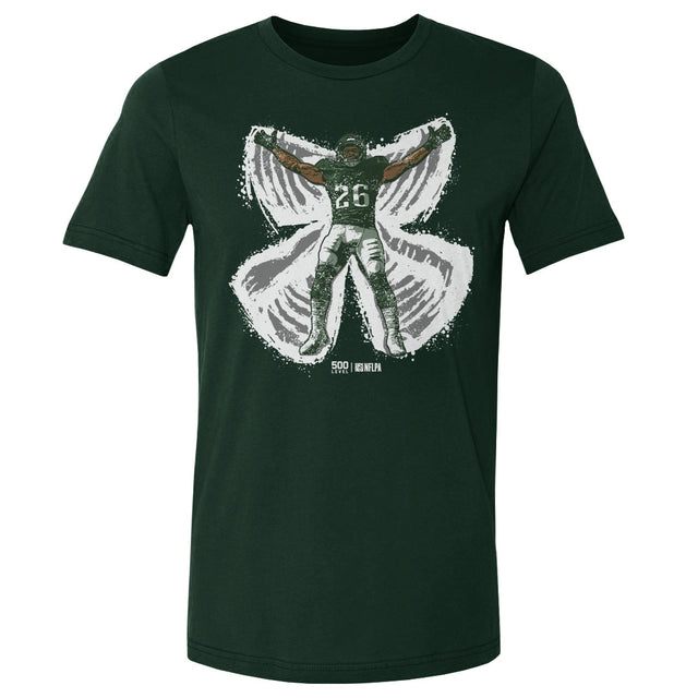 Saquon Barkley Men's Cotton T-Shirt | 500 LEVEL