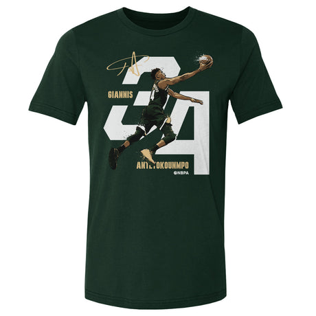 Giannis Antetokounmpo Men's Cotton T-Shirt | 500 LEVEL