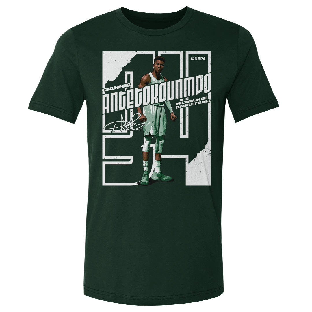 Giannis Antetokounmpo Men's Cotton T-Shirt | 500 LEVEL