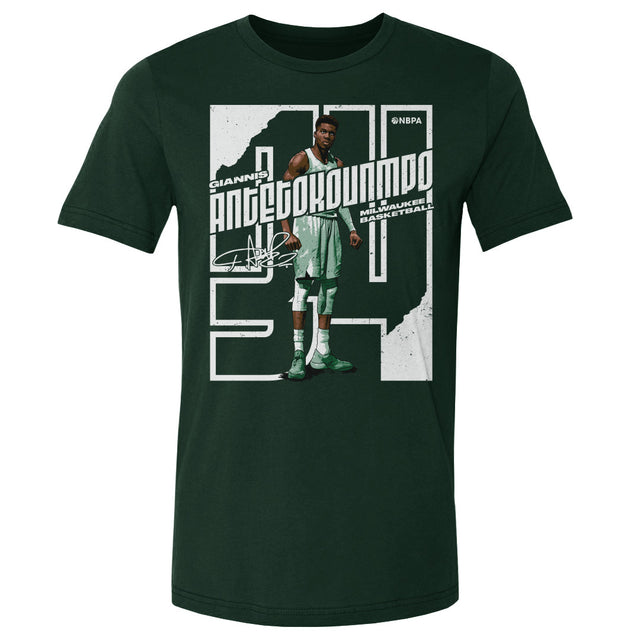 Giannis Antetokounmpo Men's Cotton T-Shirt | 500 LEVEL