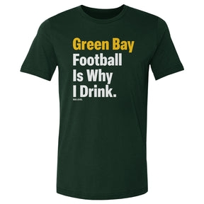 Green Bay Football Men's Cotton T-Shirt | 500 LEVEL