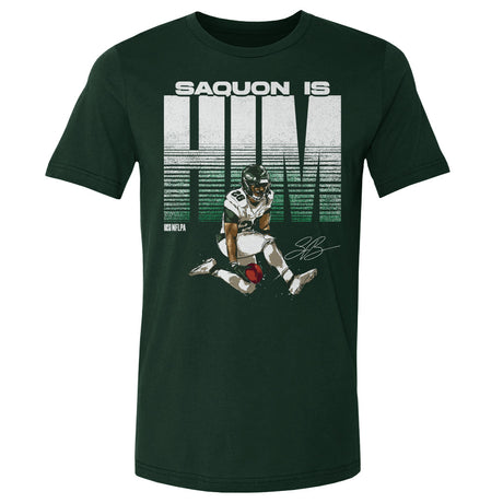 Saquon Barkley Men's Cotton T-Shirt | 500 LEVEL