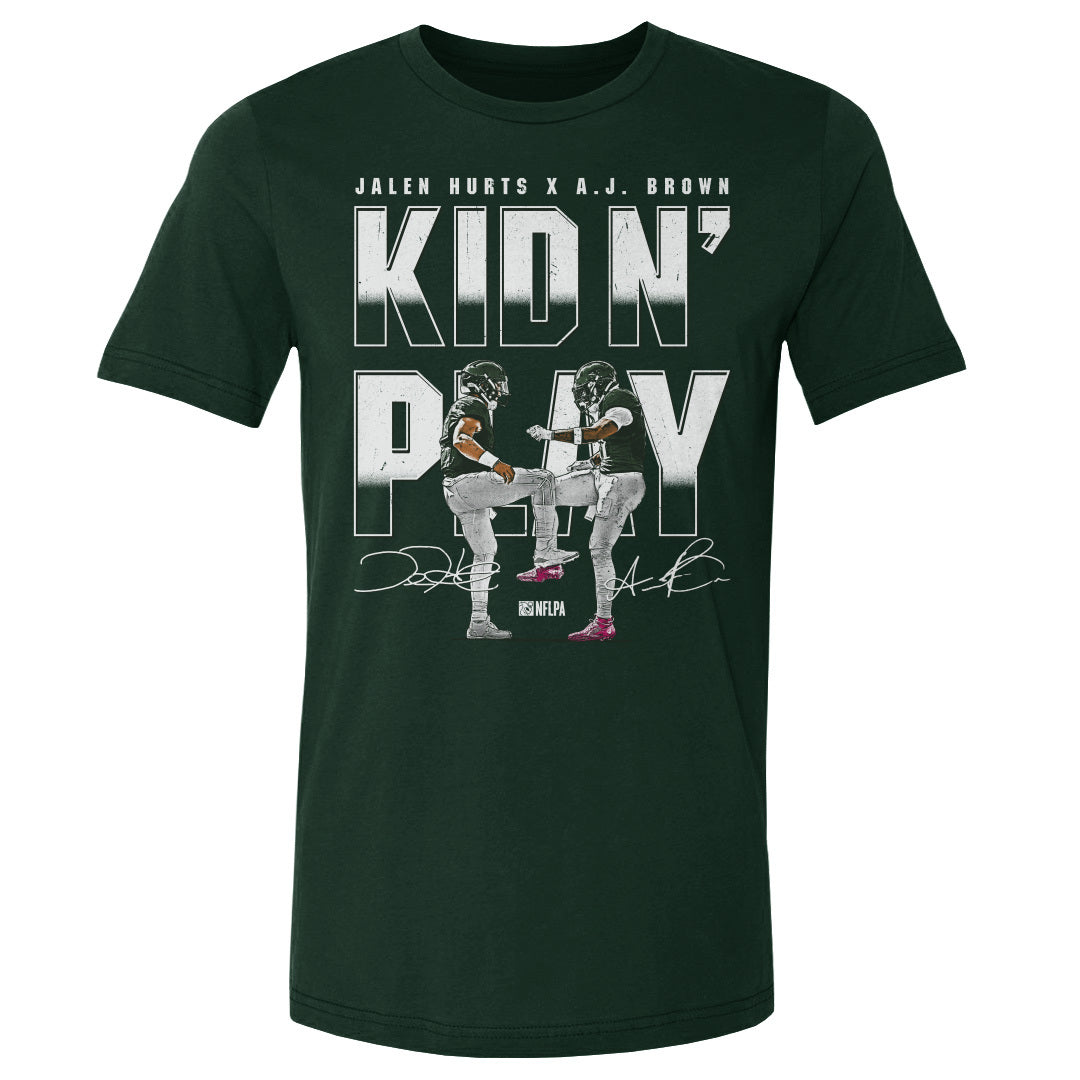 Jalen Hurts Men's Cotton T-Shirt | 500 LEVEL