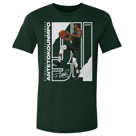 Giannis Antetokounmpo Men's Cotton T-Shirt | 500 LEVEL
