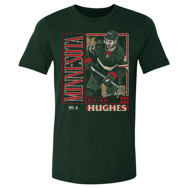 Quinn Hughes Men's Cotton T-Shirt | 500 LEVEL