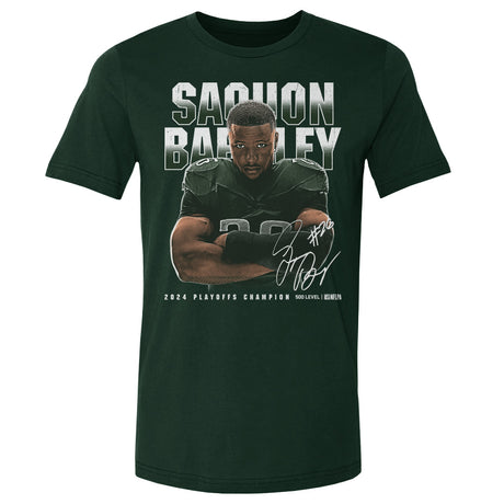 Saquon Barkley Men's Cotton T-Shirt | 500 LEVEL