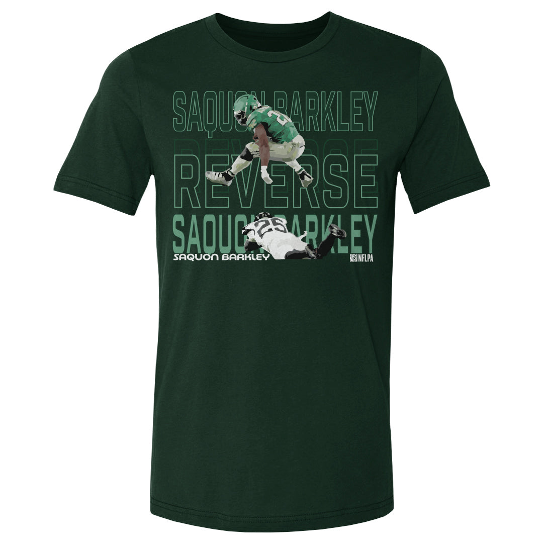 Saquon Barkley Men's Cotton T-Shirt | 500 LEVEL