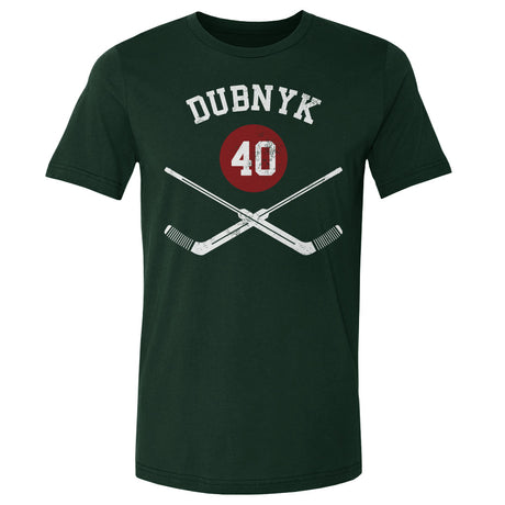 Devan Dubnyk Men's Cotton T-Shirt | 500 LEVEL