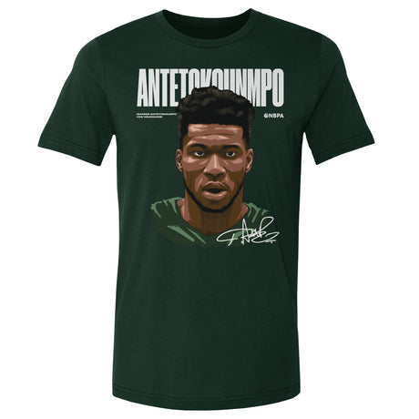 Giannis Antetokounmpo Men's Cotton T-Shirt | 500 LEVEL