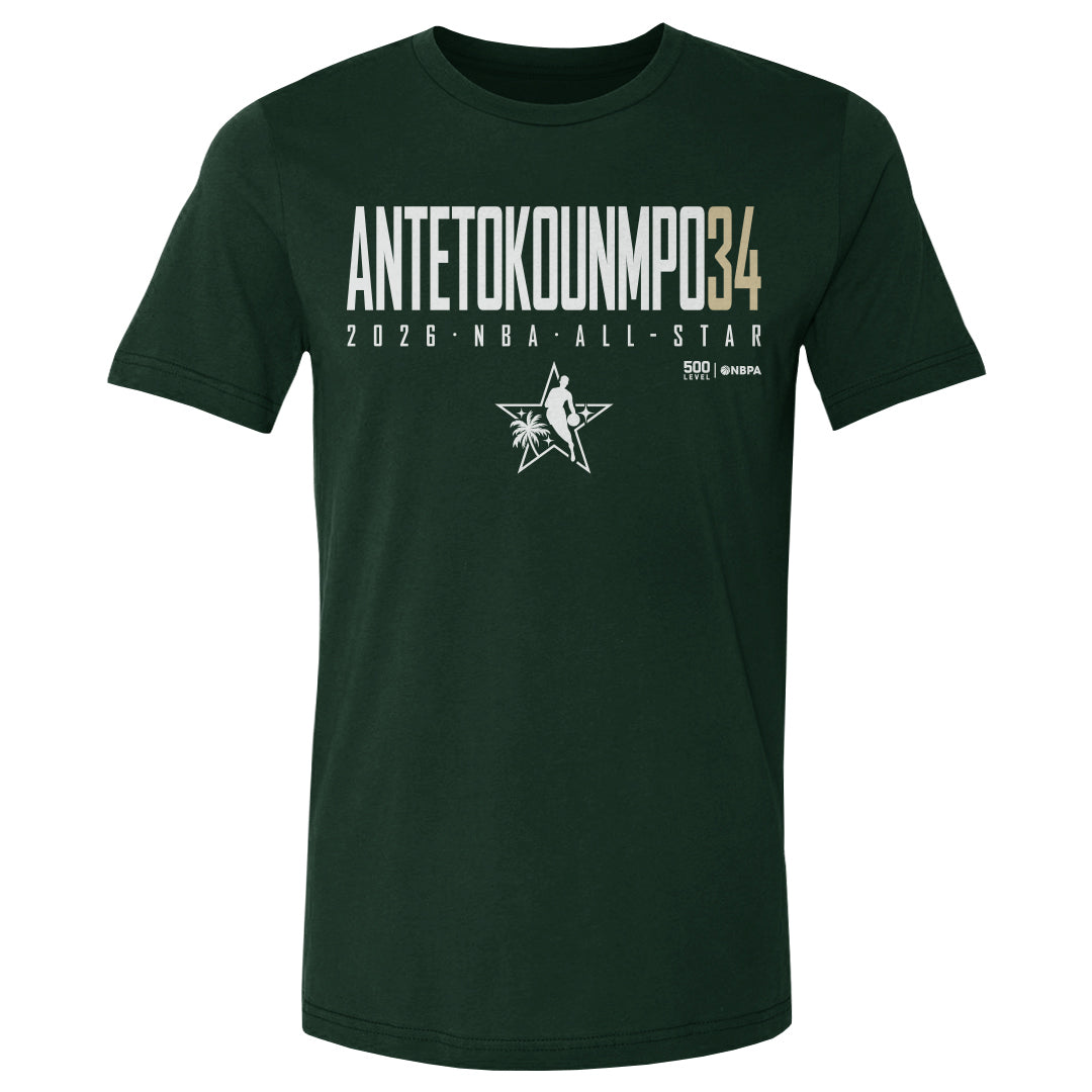 Giannis Antetokounmpo Men's Cotton T-Shirt | 500 LEVEL