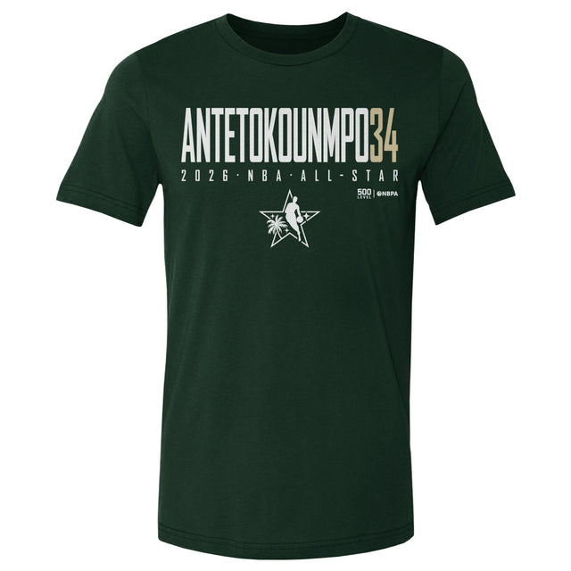 Giannis Antetokounmpo Men's Cotton T-Shirt | 500 LEVEL