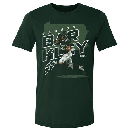 Saquon Barkley Men's Cotton T-Shirt | 500 LEVEL