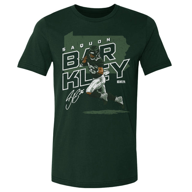 Saquon Barkley Men's Cotton T-Shirt | 500 LEVEL