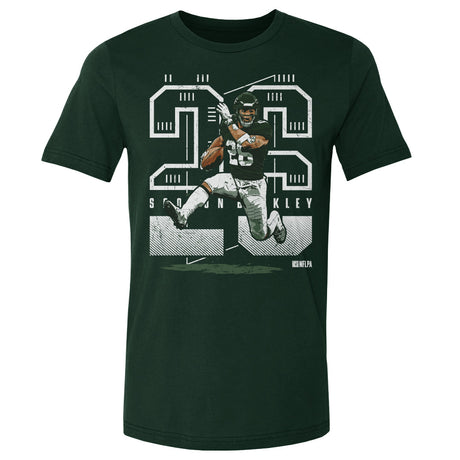 Saquon Barkley Men's Cotton T-Shirt | 500 LEVEL