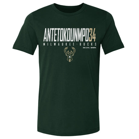 Giannis Antetokounmpo Men's Cotton T-Shirt | 500 LEVEL