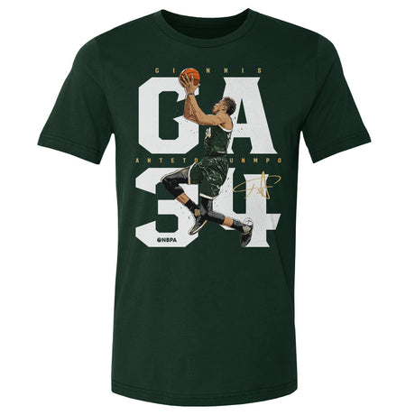 Giannis Antetokounmpo Men's Cotton T-Shirt | 500 LEVEL
