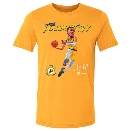 Tyrese Haliburton Men's Cotton T-Shirt | 500 LEVEL