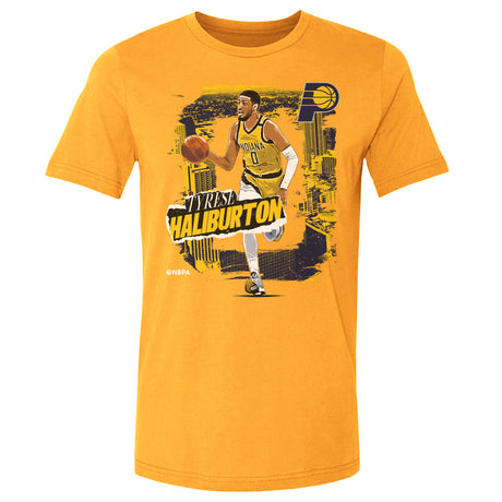Tyrese Haliburton Men's Cotton T-Shirt | 500 LEVEL
