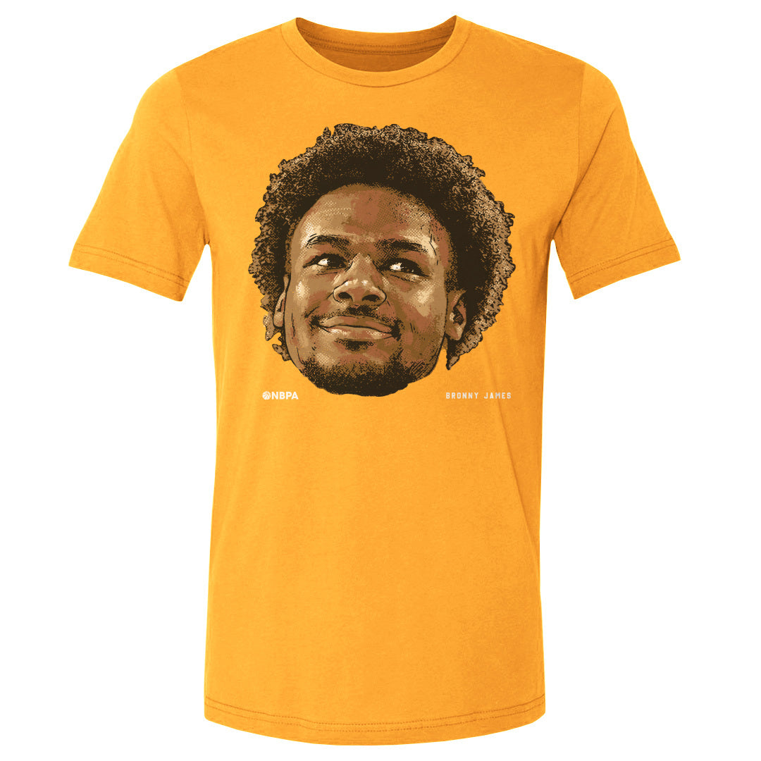 Bronny James Jr. Men's Cotton T-Shirt | 500 LEVEL