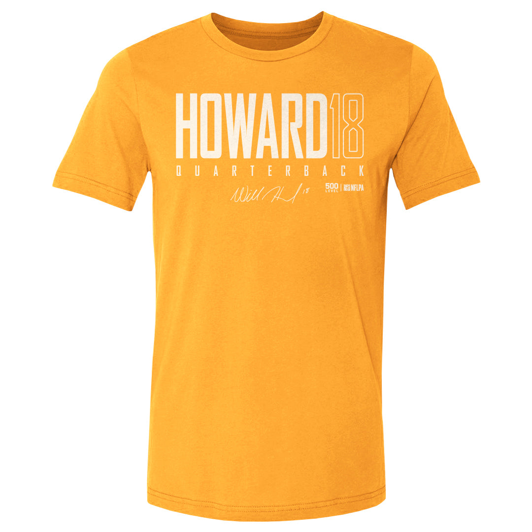 Will Howard Men's Cotton T-Shirt | 500 LEVEL