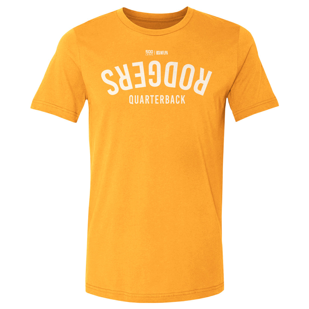 Aaron Rodgers Men's Cotton T-Shirt | 500 LEVEL