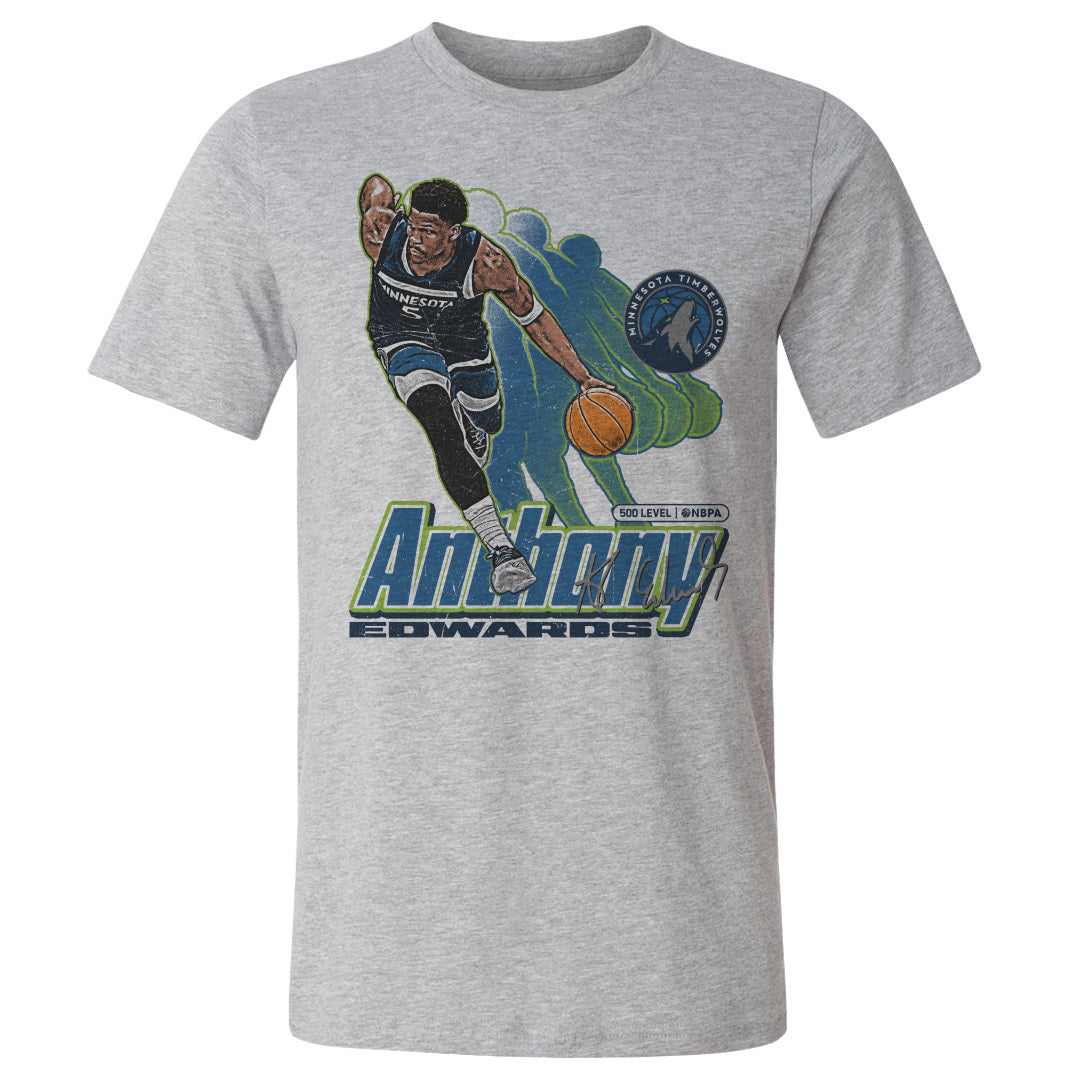 Anthony Edwards Men's Cotton T-Shirt | 500 LEVEL