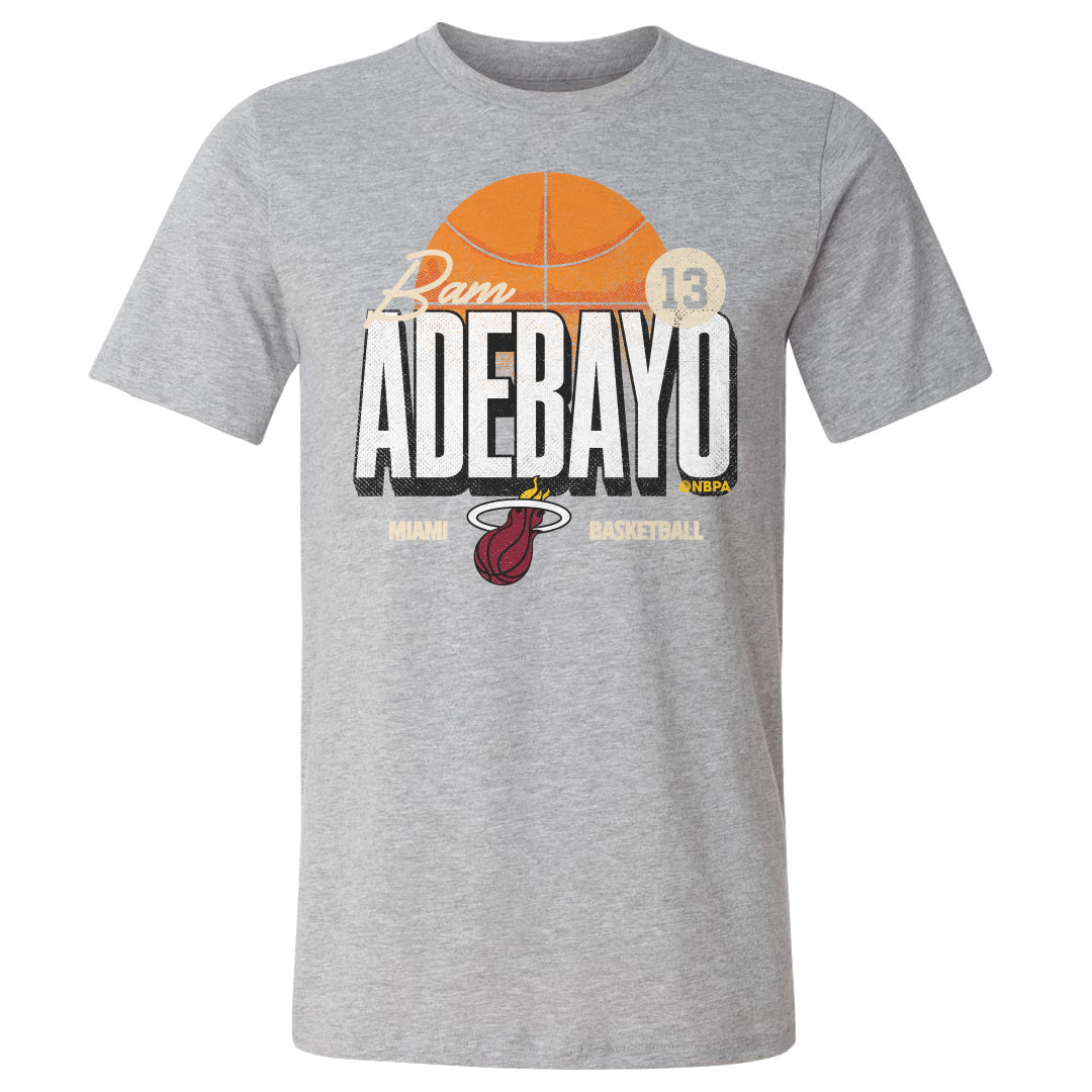 Bam Adebayo Men's Cotton T-Shirt | 500 LEVEL