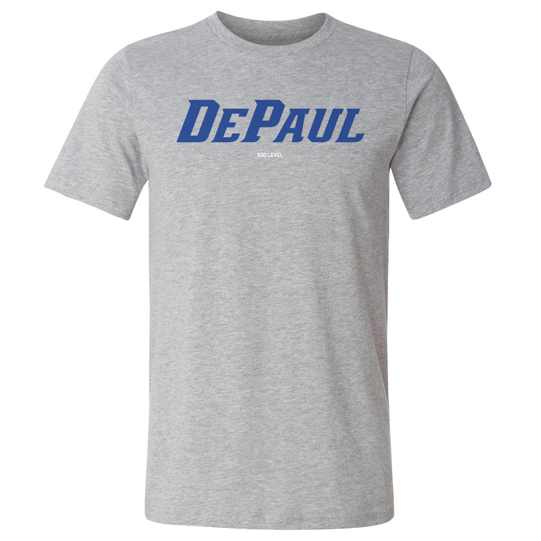 DePaul Blue Demons Men's Cotton T-Shirt | 500 LEVEL