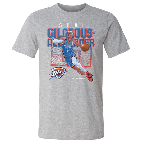 Shai Gilgeous-Alexander Men's Cotton T-Shirt | 500 LEVEL